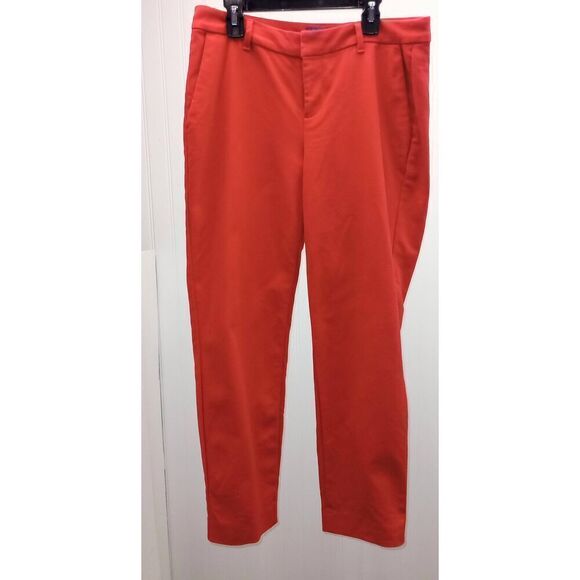Old Navy Harper mid-rise , red pants size 4 - Picture 1 of 4